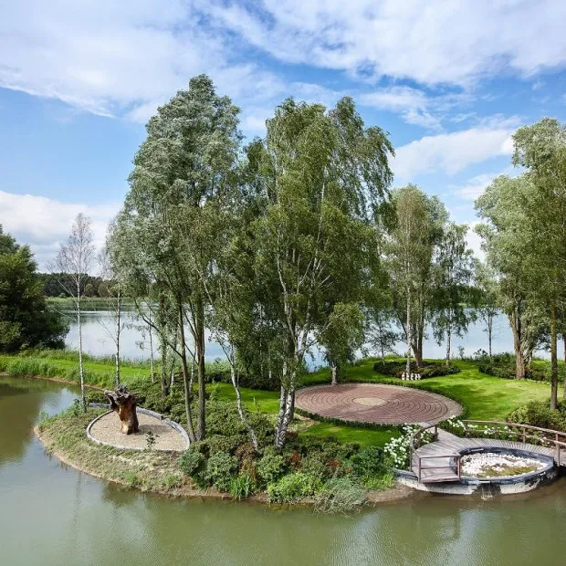 Thermen Bussloo tuin uitzicht 250