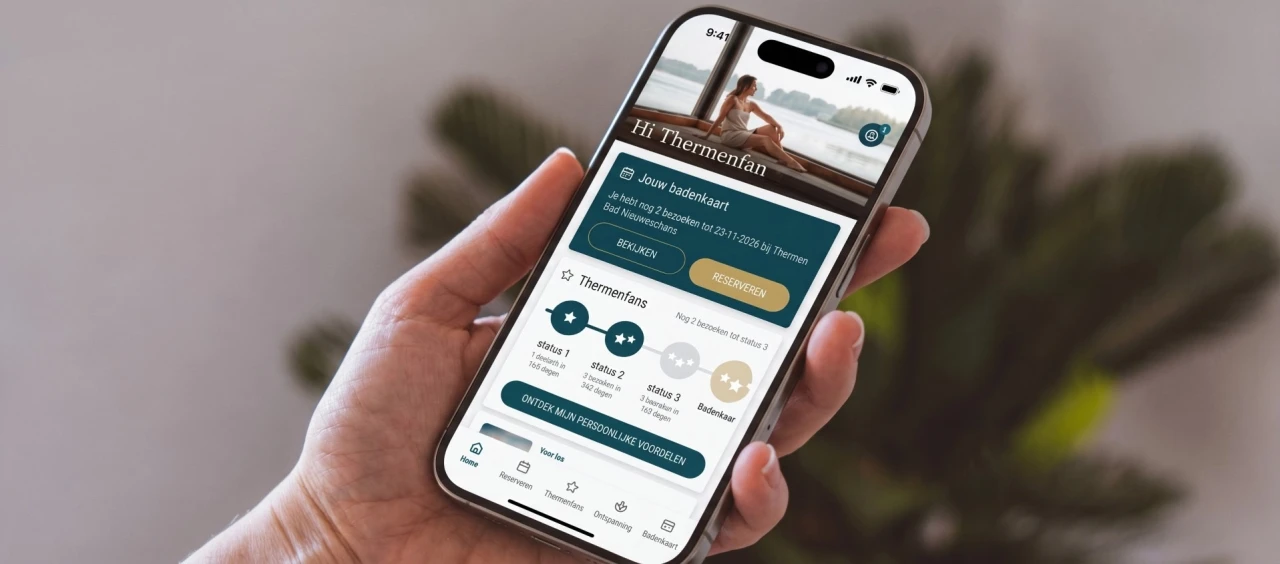 Thermen Resorts app telefoon